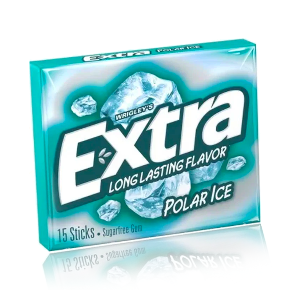 Wrigley's Extra Polar Ice Chewing Gum 15 Sticks