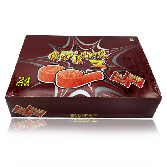 Extreme Z Gummy Candy Cola 24 Pack Box