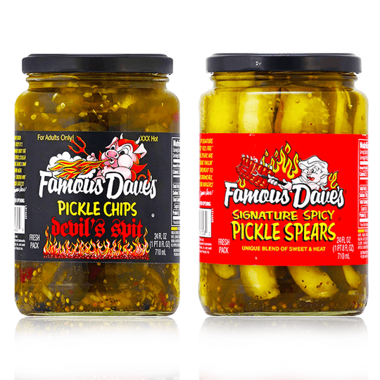 Famous Dave's Pickles Range
