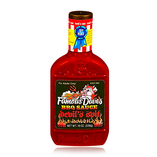 Famous Daves Devil's Spit BBQ Sauce 538g