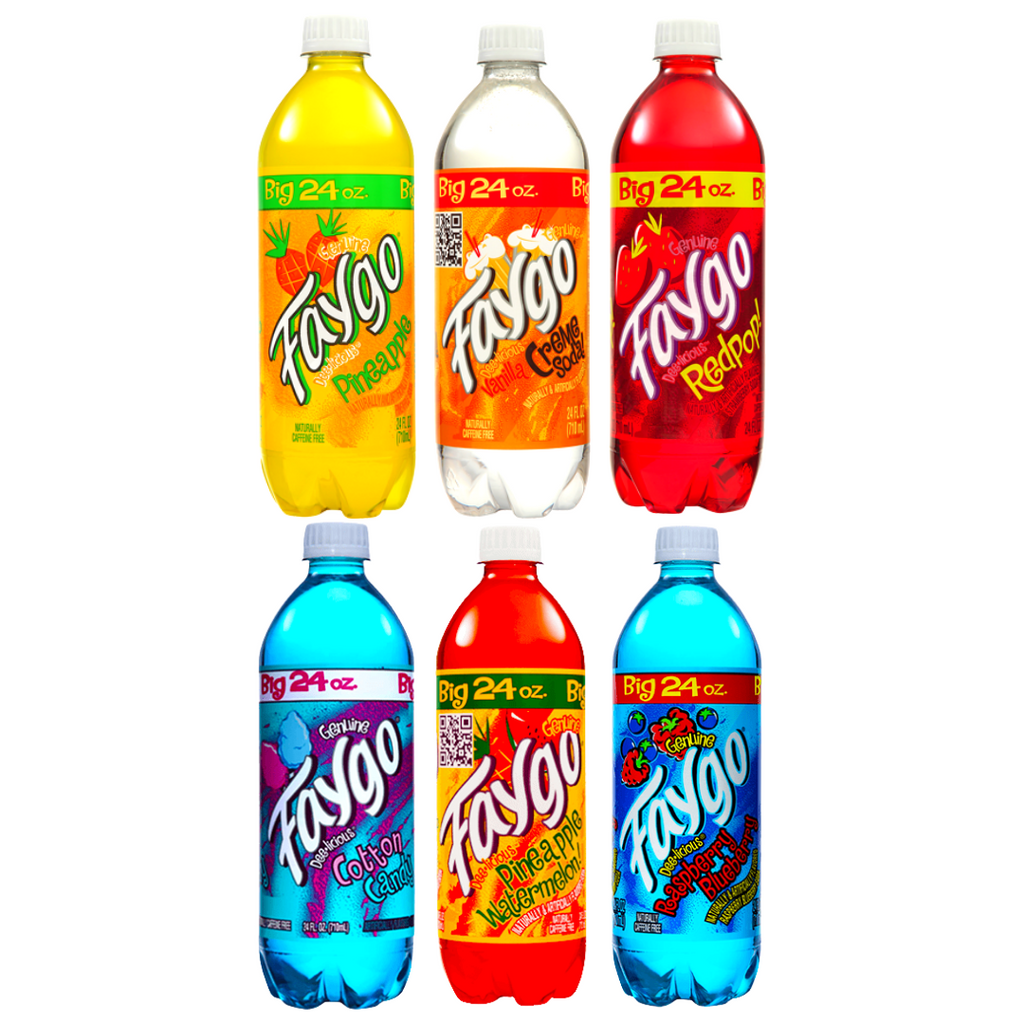 Faygo Drink Bottles Assorted Flavours
