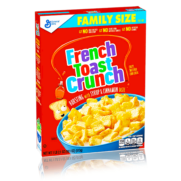 French Toast Crunch Cereal Syrup & Cinnamon 513g