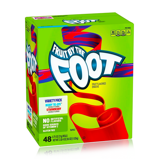 Fruit By The Foot Assorted Flavours 48 Count