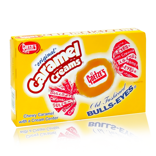 Goetze's Caramel Creams Old Fashioned Bulls Eyes Theatre Box 85g
