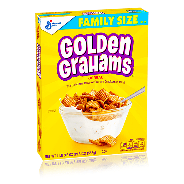 Golden Grahams Cereal 555g