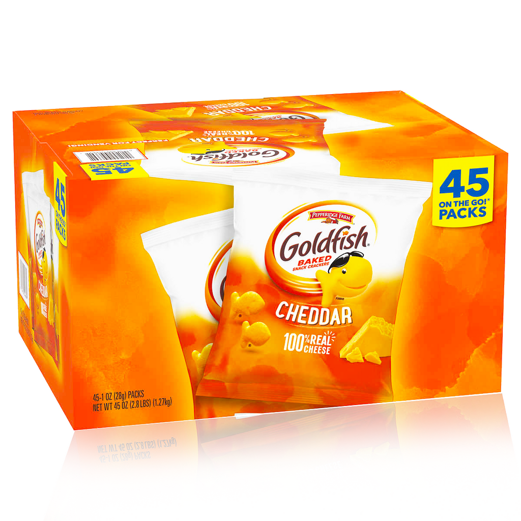 Goldfish Cheddar 45 Pack Box 1.27kg