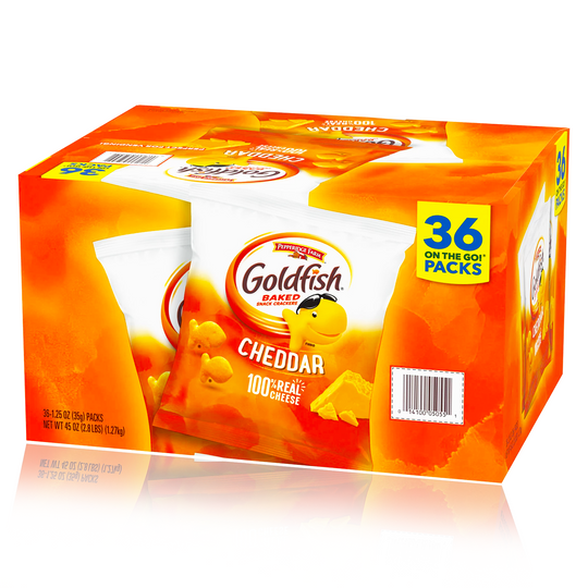 Goldfish Cheddar 36 Pack Box 1.27kg