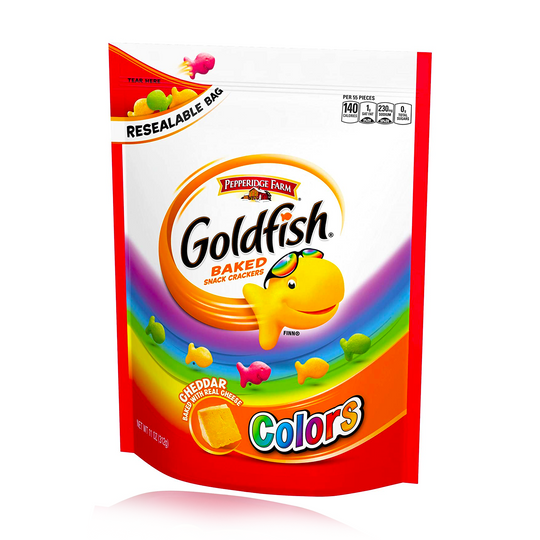 Goldfish Colors Resealable Bag 312g