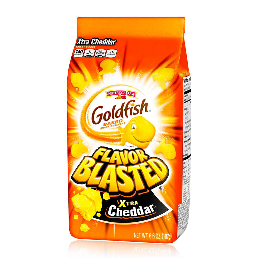 Goldfish Flavor Blasted Xtra Cheddar 187g