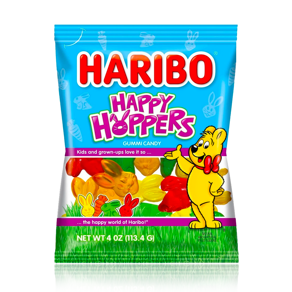 Haribo Happy Hoppers Peg Bag 113g