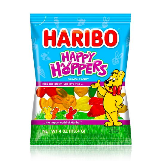 Haribo Happy Hoppers Peg Bag 113g