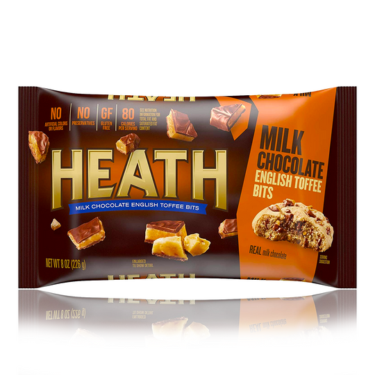 Heath Milk Chocolate English Toffee Baking Bits 226g