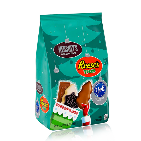 Hershey's Reeses Yorks Christmas Shapes XL Bag 901g