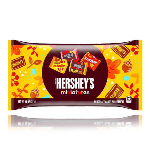 Hershey's Chocolate Assortment Miniatures Candy Bag 311g