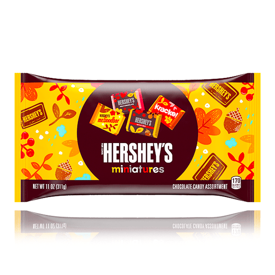 Hershey's Chocolate Assortment Miniatures Candy Bag 311g