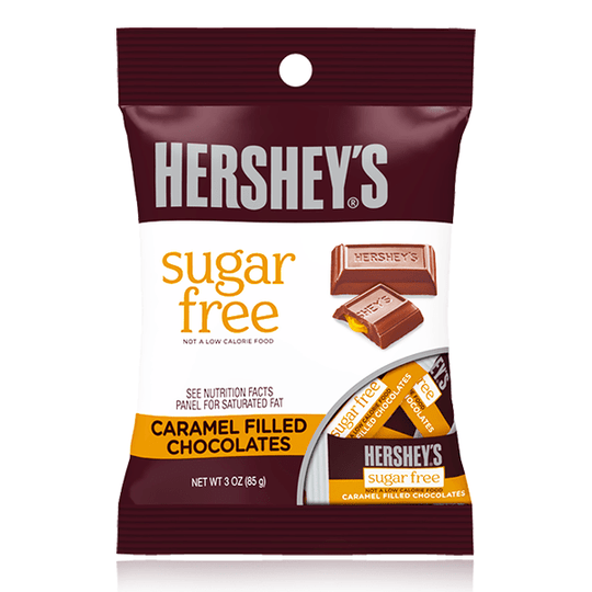 Hershey's Sugar Free Caramel Filled Chocolates 85g