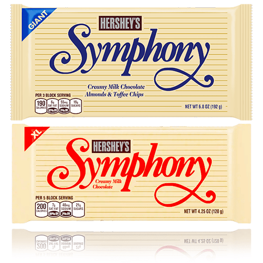 Hershey's Symphony Chocolates Range