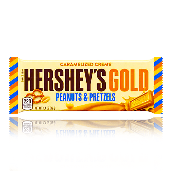 Hershey's Gold Peanuts & Pretzels 39g