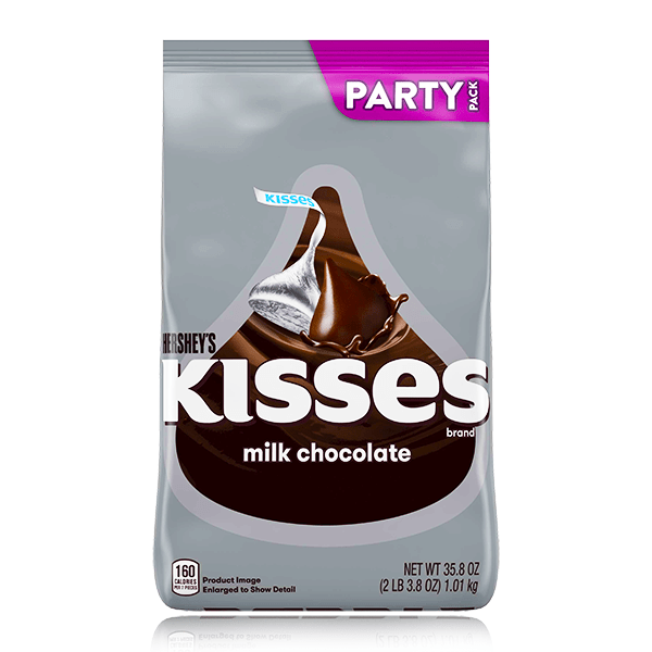 Hershey's Kisses Milk Chocolate Party Pack Bag 1.01kg