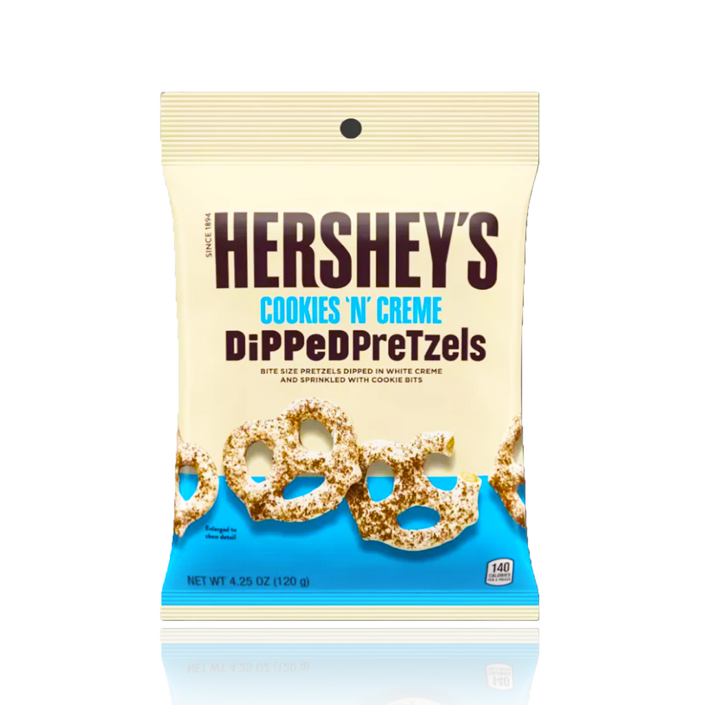 Hershey's Cookies 'n' Creme Dipped Pretzels 120g