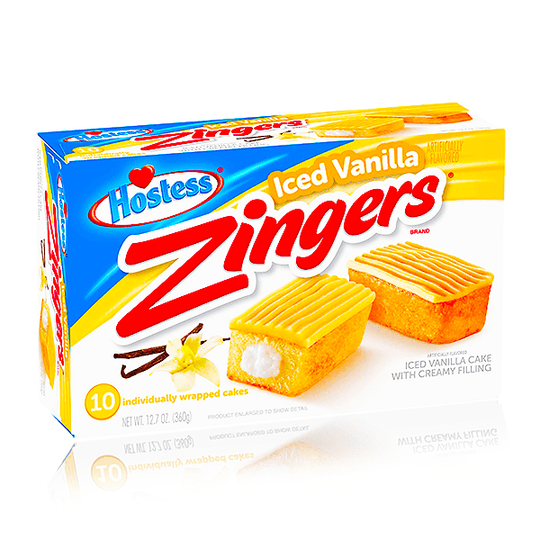 Hostess Vanilla Zinger Box