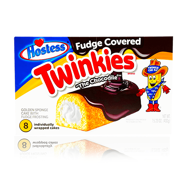Hostess Chocolate Fudge Covered Twinkie Box
