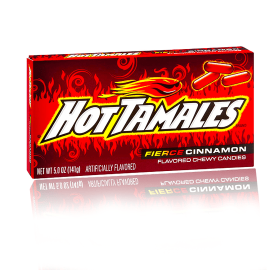 Hot Tamales Fierce Cinnamon Theatre Box 141g