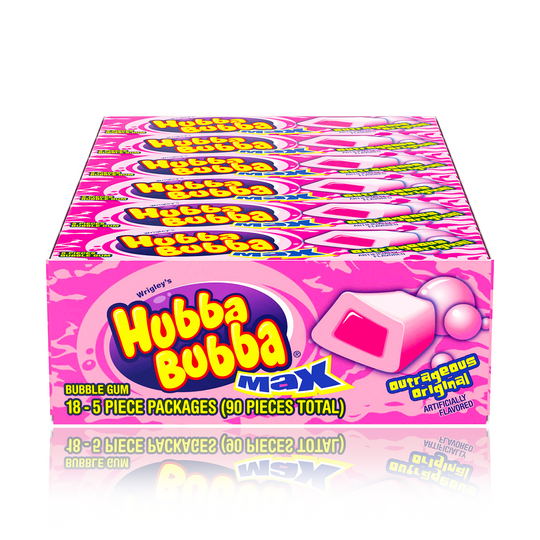 Hubba Bubba Max Outrageous Original 18 Pack