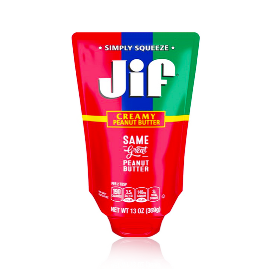 Jif Peanut Butter Squeeze Bottle 369g