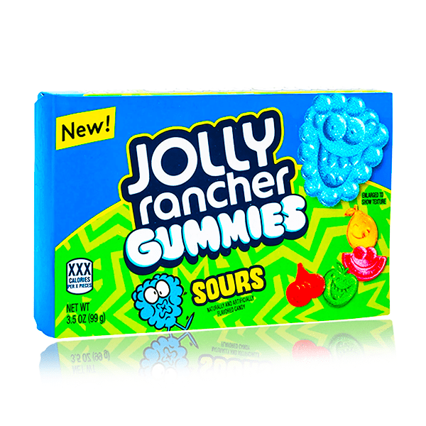 Jolly Rancher Gummies Sours Theatre Box (BB: 04/2024)