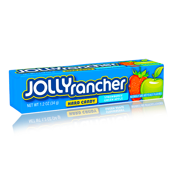 Jolly Rancher Hard Candy Stick Strawberry & Green Apple 34g