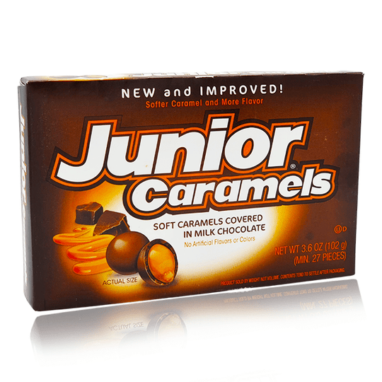 Junior Caramels Theatre Box 102g