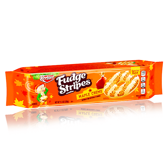 Keebler Fudge Stripes Maple Creme Cookies 325g