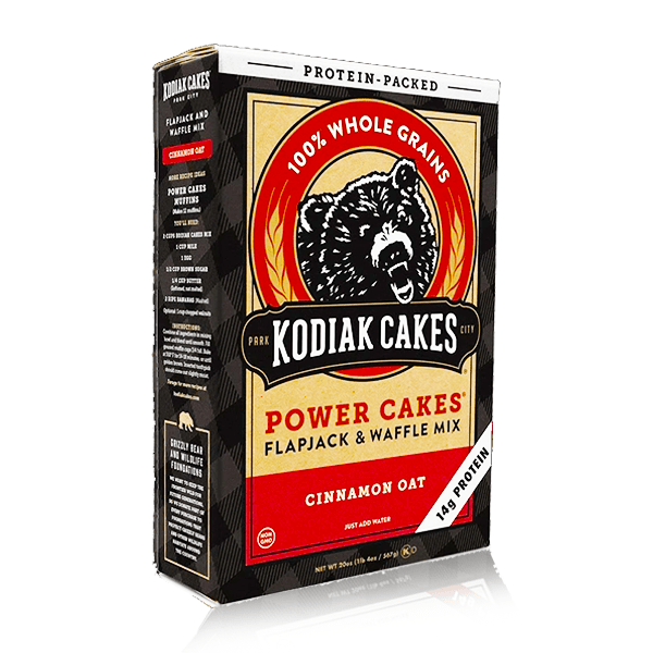 Kodiak Cakes Power Cakes Flapjack Waffle Mix Cinnamon Oat 567g