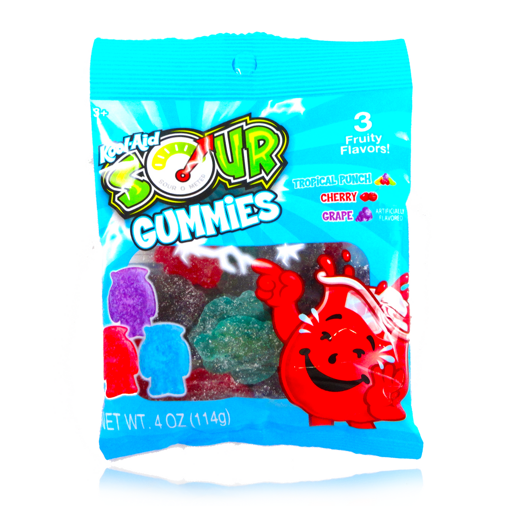 Kool-Aid Sour Gummies Peg Bag 141g