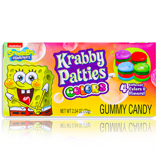 Krabby Patty Gummy Colors Candy Theatre Box 72g