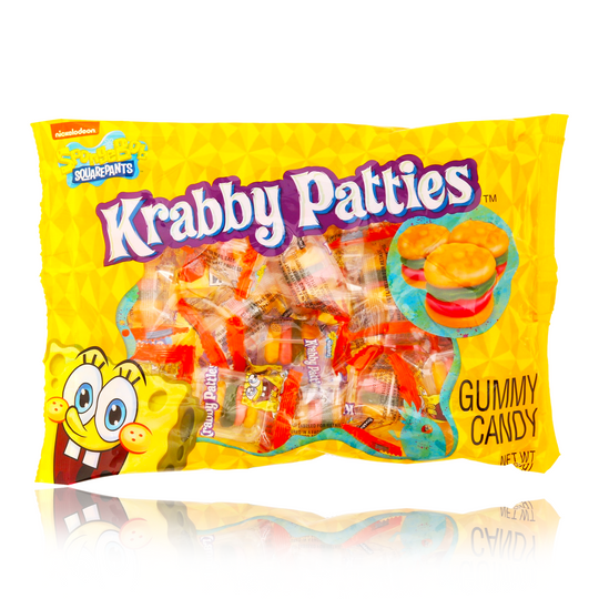 Krabby Patty Gummy Candy Bag 198g