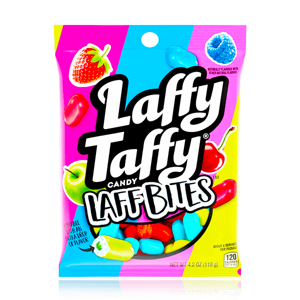 Laffy Taffy Laff Bites Peg Bag 119g