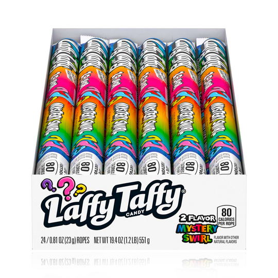 Laffy Taffy Rope Mystery Swirl 24 Pack Box (BB OCT 23)