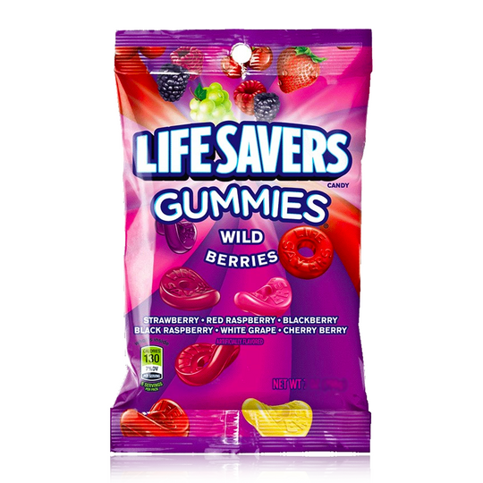 Lifesavers Gummies Wild Berries Peg Bag 102g