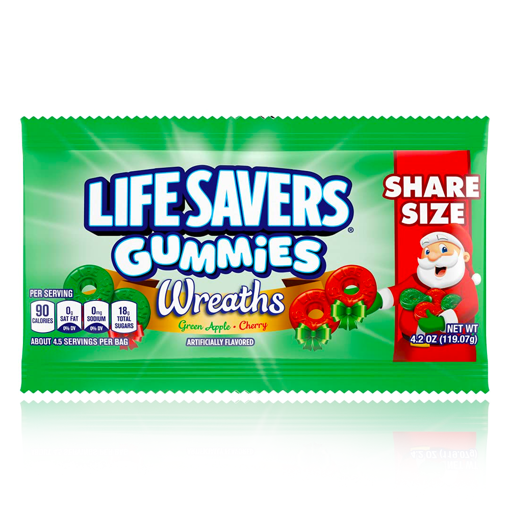 Lifesavers Gummies Wreaths Limited Edition Share Size 119g