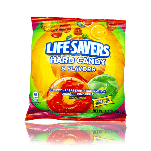 Lifesavers 5 Flavours Hard Candy Bag 90.7g