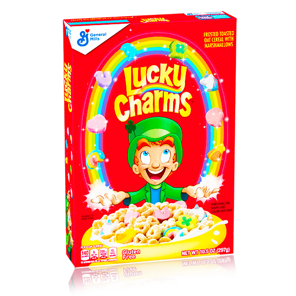 Lucky Charms Cereal 297g BB 22/2/23