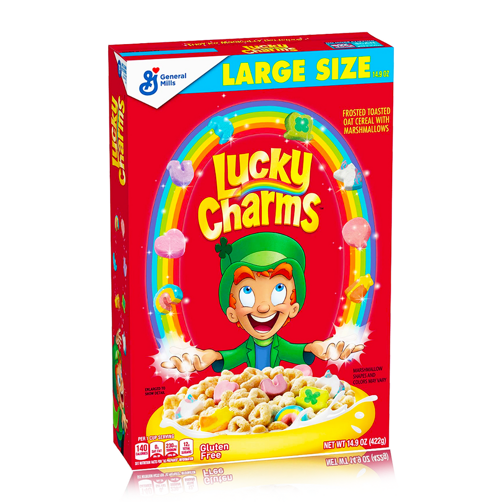 Lucky Charms Cereal Large Size 422g