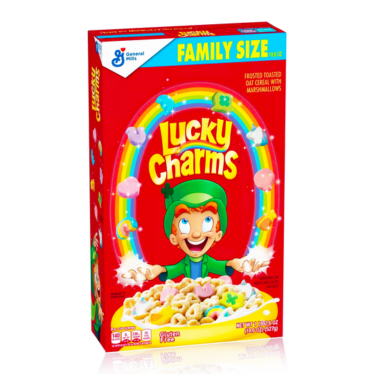 Lucky Charms Cereal Family Size 527g