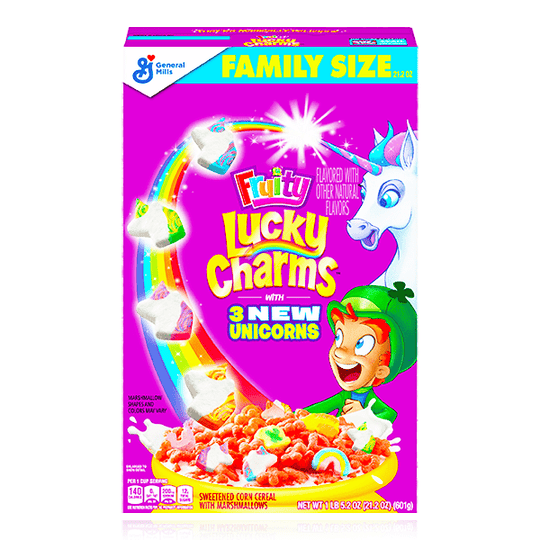Lucky Charms Fruity Cereal 601g