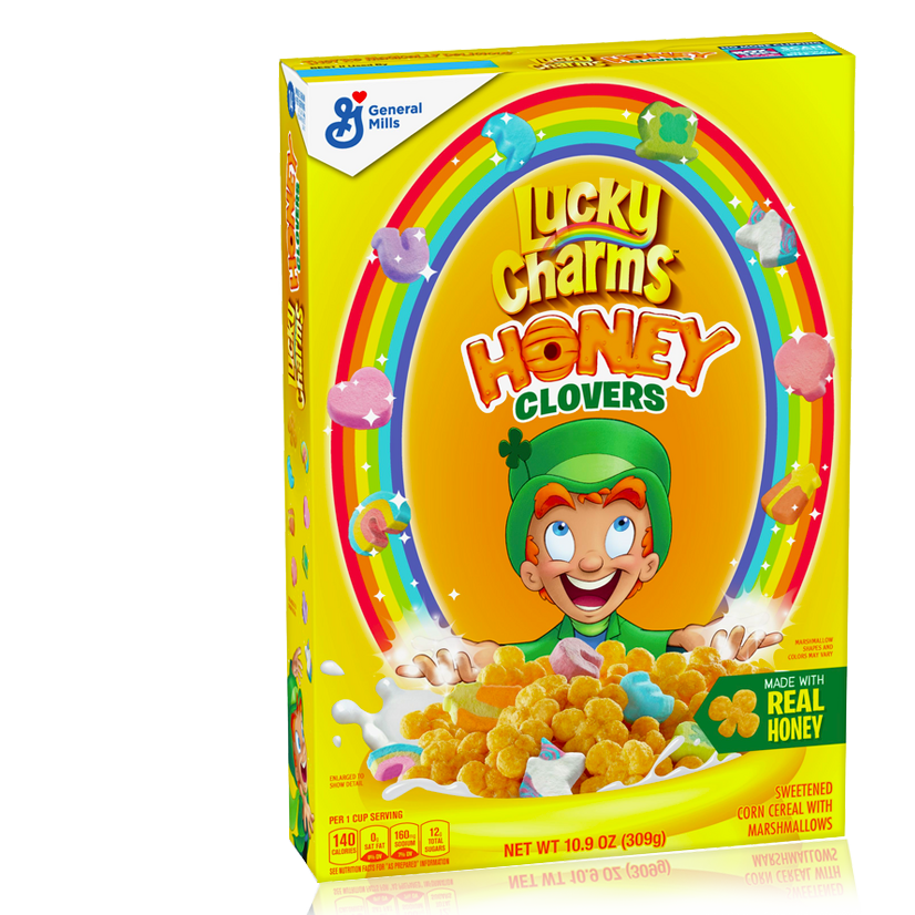 Lucky Charms Honey Clovers Cereal 309g