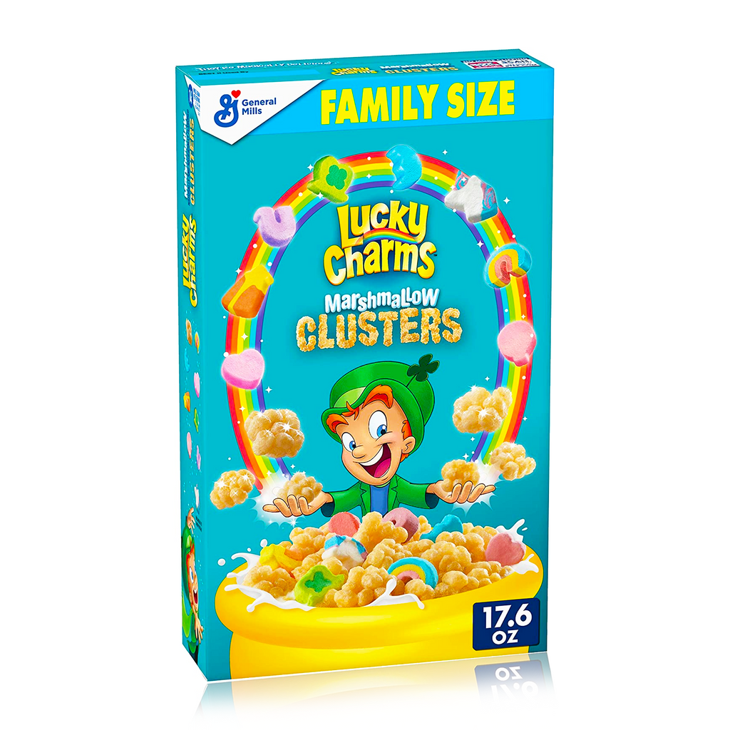 Lucky Charms Marshmallow Clusters 498g