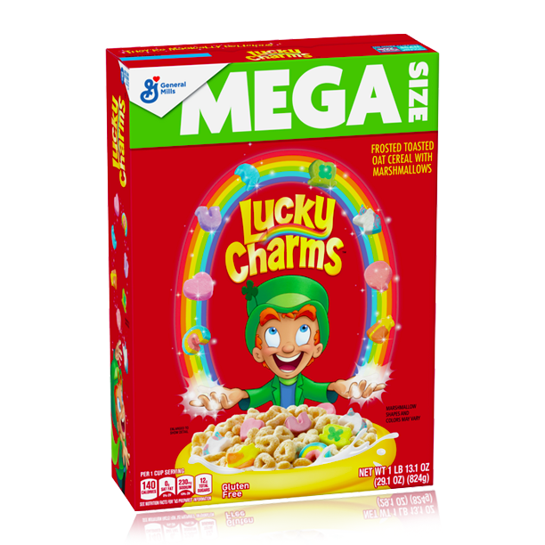 Lucky Charms Cereal Mega Size 824g