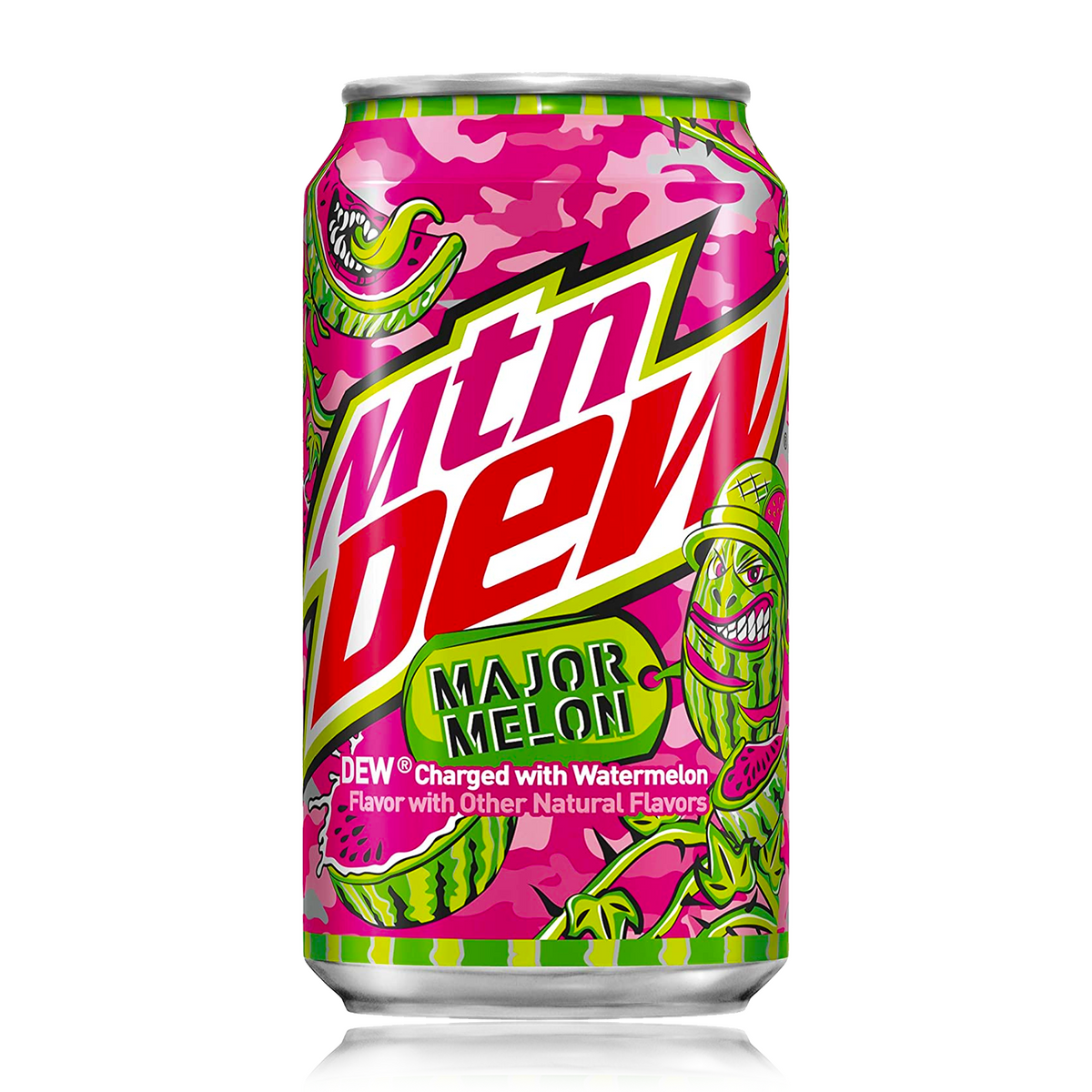 Major Can Ratter Mountain Dew Major Melon Can (Watermelon) 355ml (BEST BEFORE: 24/02/20 ...